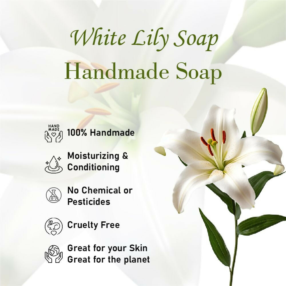 Prakriti Herbal Soap White Lily | Grocsy