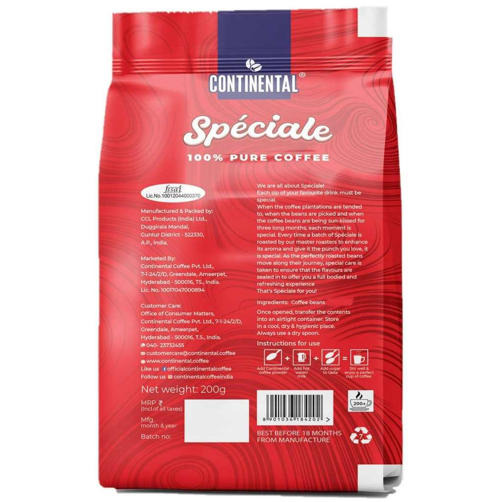 Continental Speciale Instant Coffee Granules Pouch | Grocsy