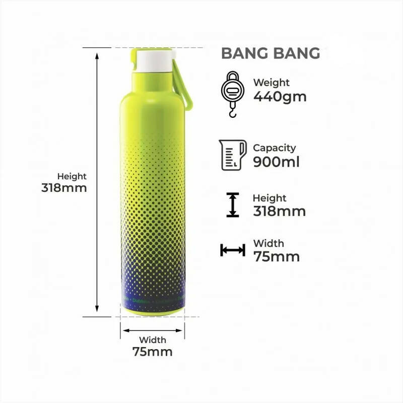 Dubblin Bang Bang Vacuum Bottle | Grocsy