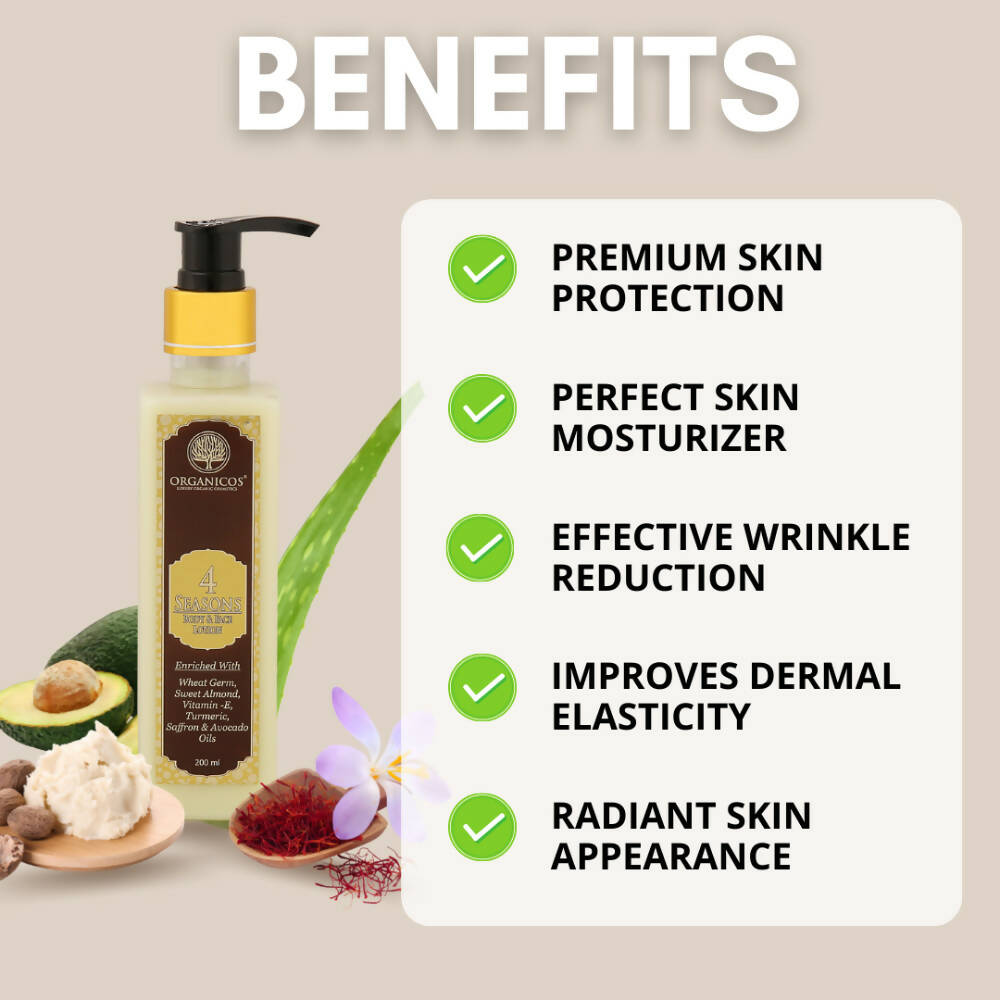 Organicos 4 Seasons Body & Face Lotion | Grocsy