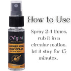 Vigini Natural Hammer King CFC Delay Spray Increase Time for Men | Grocsy