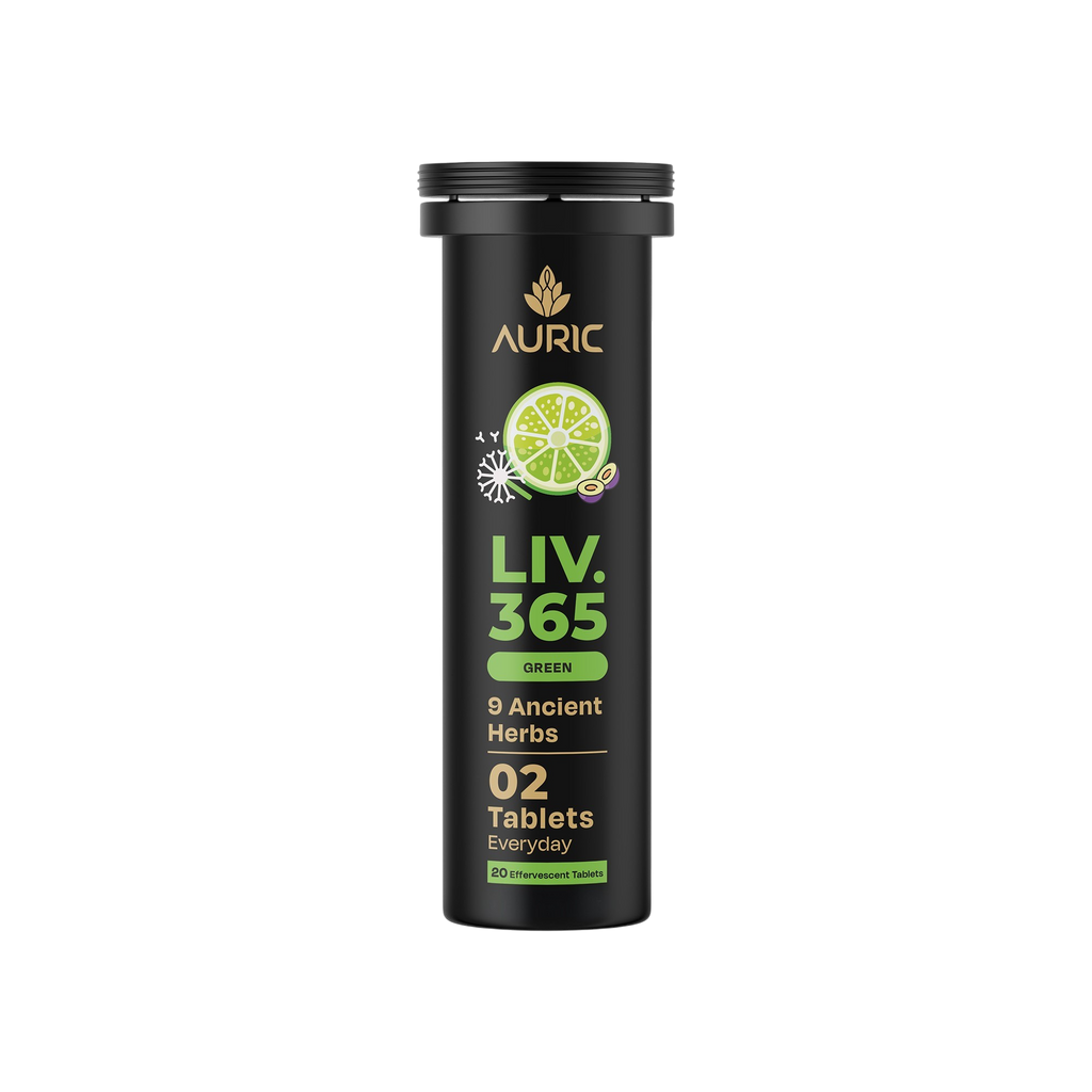 Auric Liv365 Tablets | Lemon Flavour | Grocsy