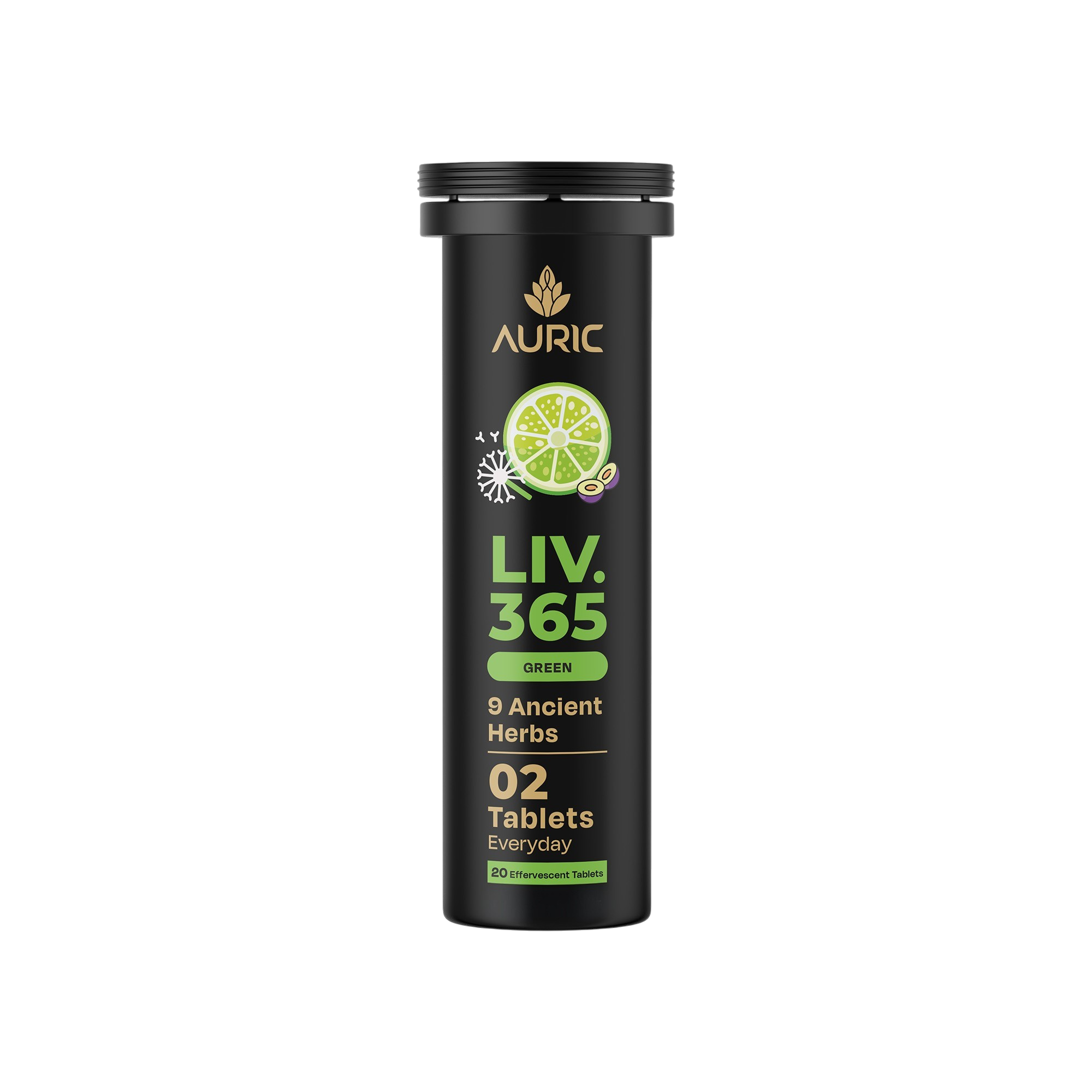 Auric Liv365 Tablets | Lemon Flavour | Grocsy