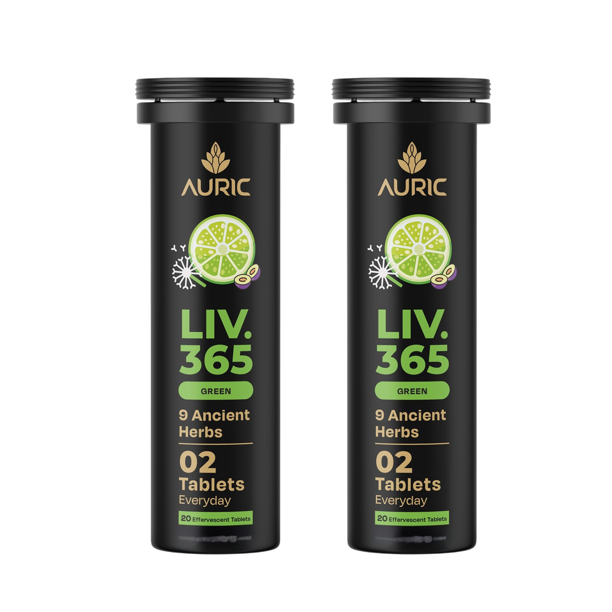 Auric Liv365 Tablets | Lemon Flavour | Grocsy