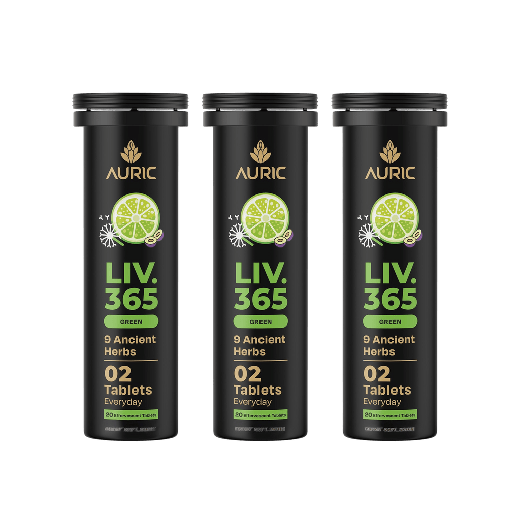 Auric Liv365 Tablets | Lemon Flavour | Grocsy