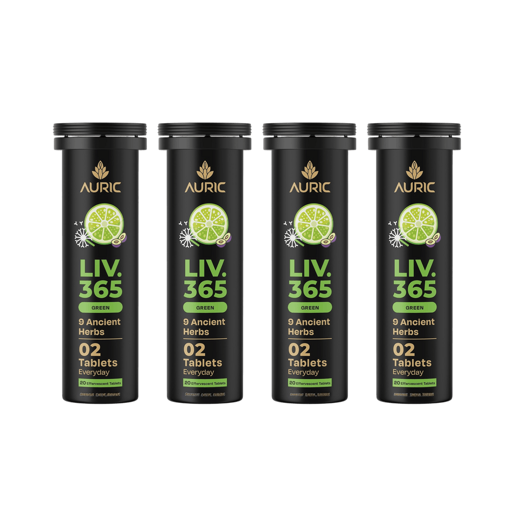 Auric Liv365 Tablets | Lemon Flavour | Grocsy