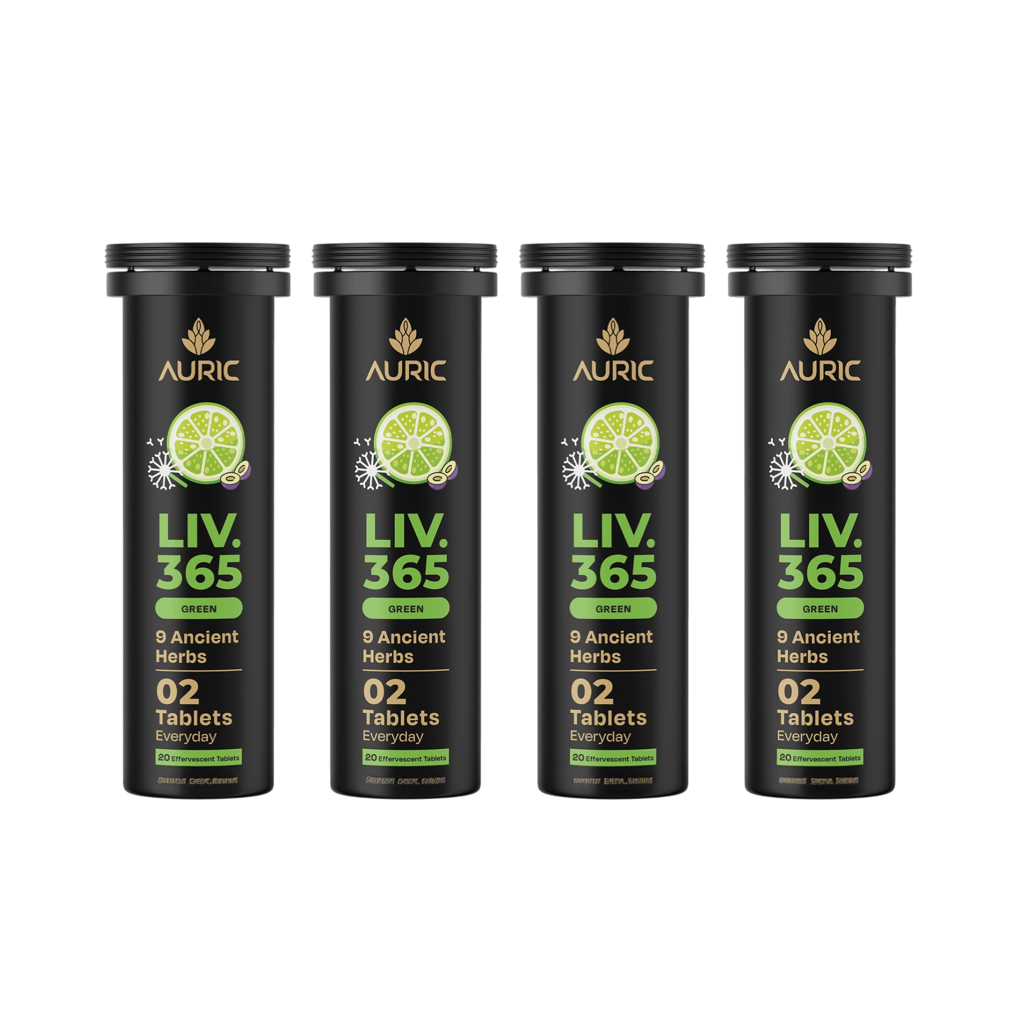 Auric Liv365 Tablets | Lemon Flavour | Grocsy