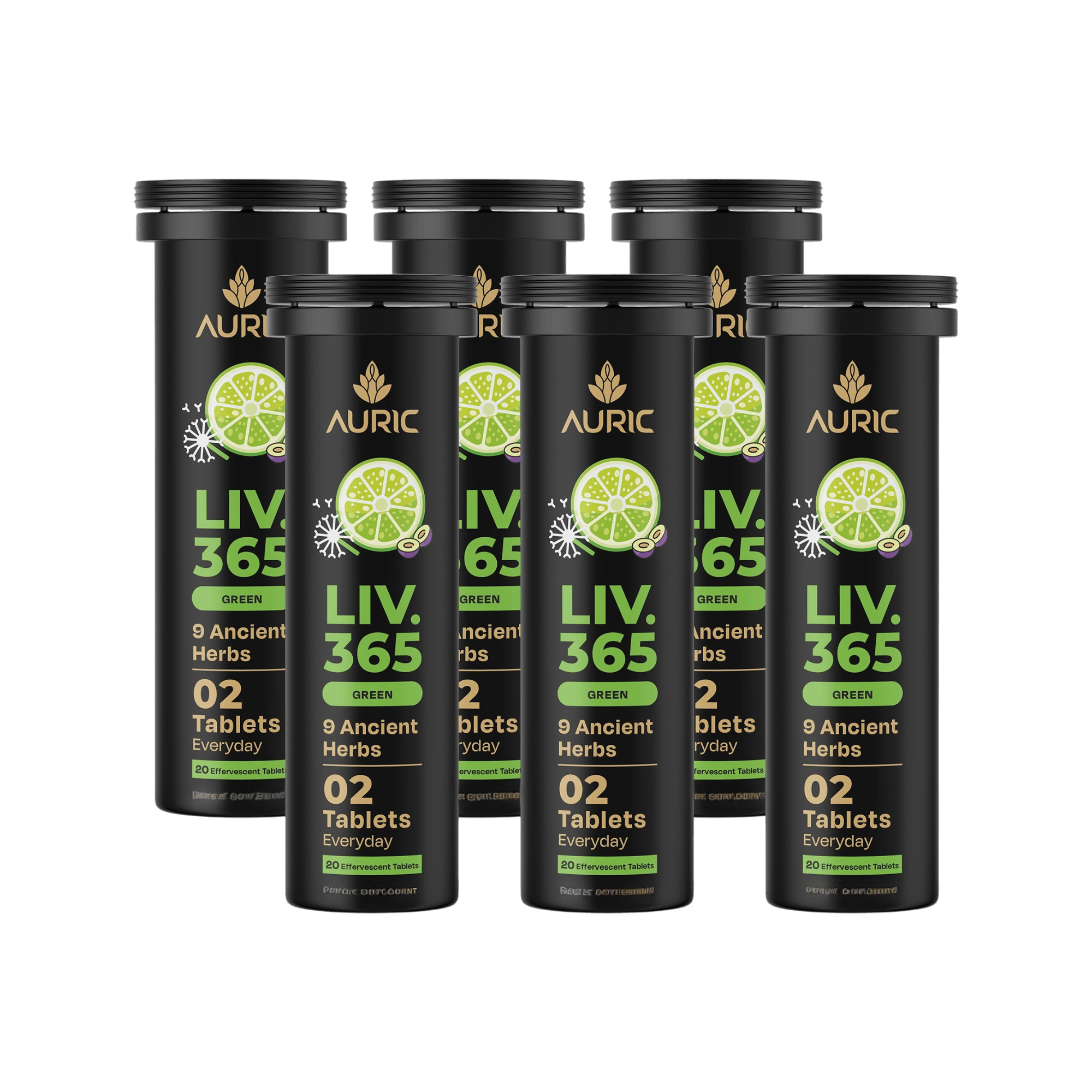 Auric Liv365 Tablets | Lemon Flavour | Grocsy