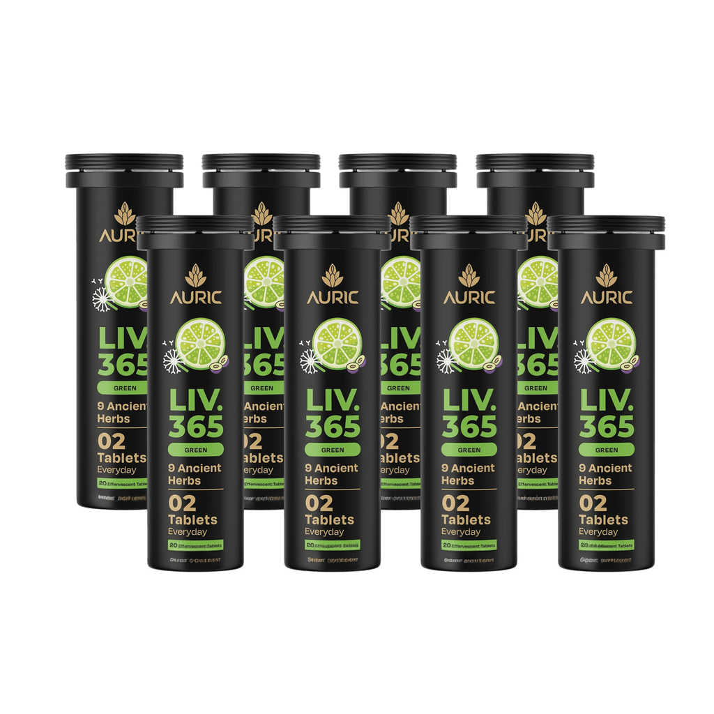 Auric Liv365 Tablets | Lemon Flavour | Grocsy