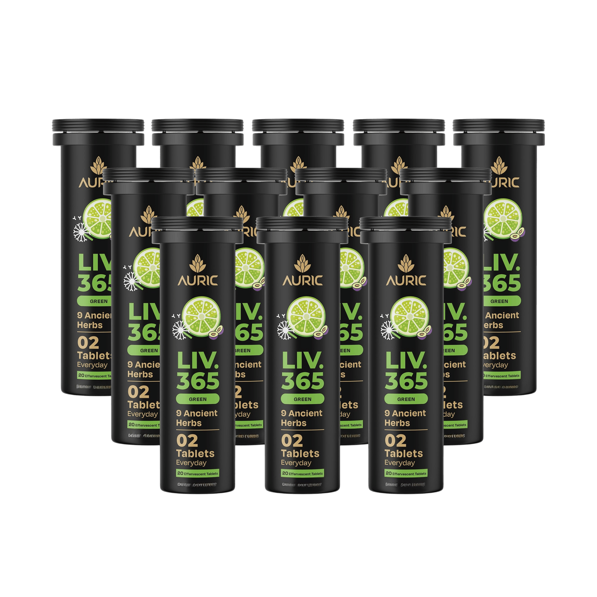 Auric Liv365 Tablets | Lemon Flavour | Grocsy