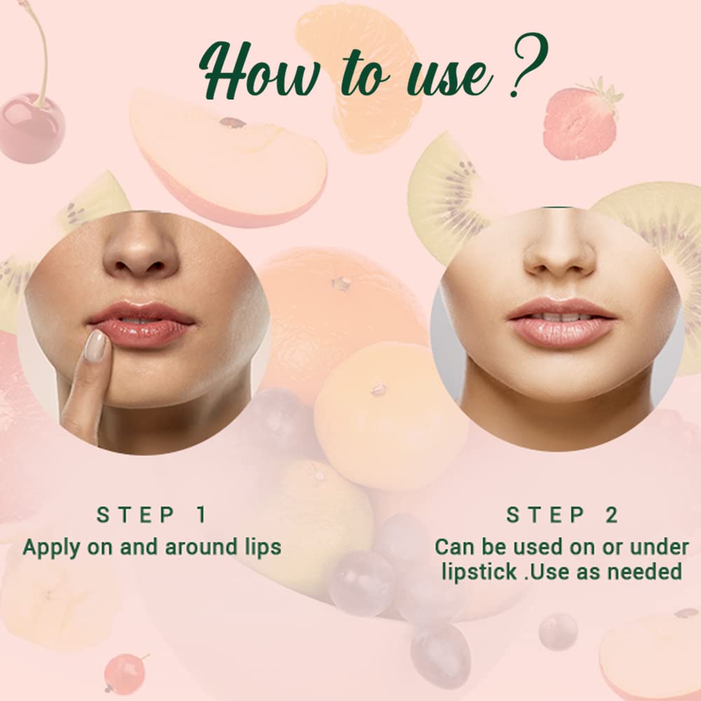 Biotique Advanced Ayurveda Bio Fruit Whitening Lip Balm | Grocsy