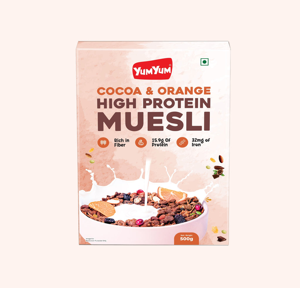 Yum Yum High Protein Muesli Box | Grocsy