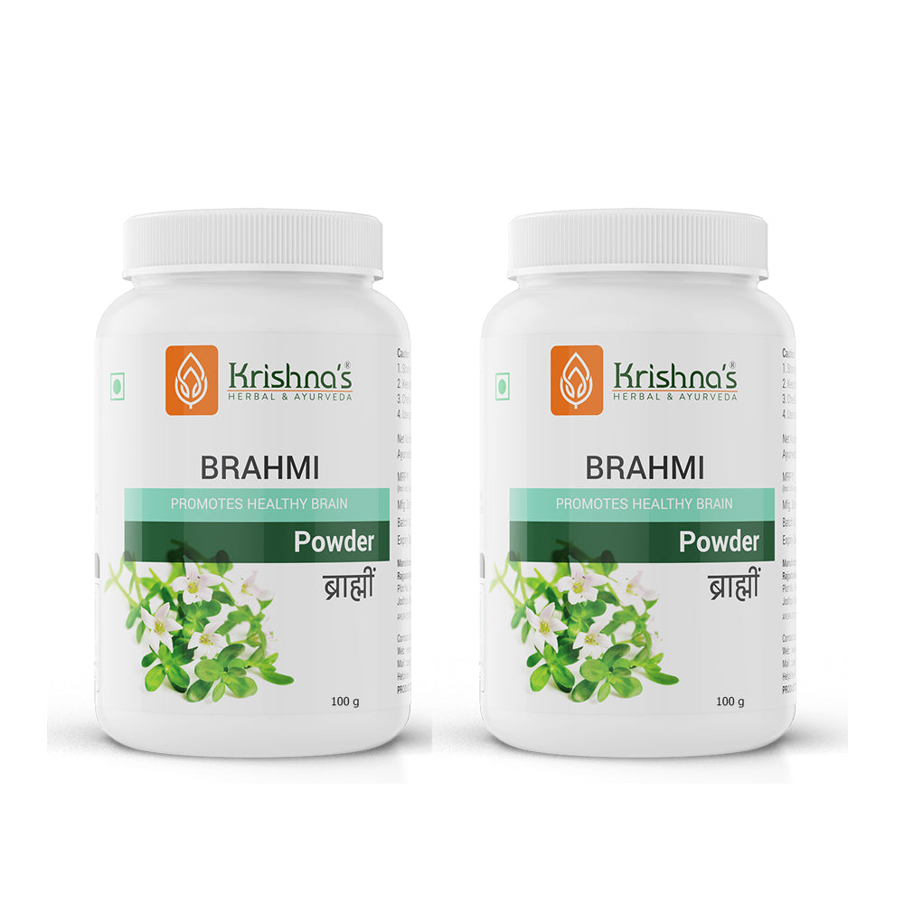 Krishna'S Herbal & Ayurveda Brahmi Powder | Grocsy