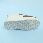 Tiny Bugs Boys Lace Up Casual Shoes - Brown | Grocsy