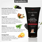 Glamveda Men Activated Charcoal Peel Off Mask | Grocsy