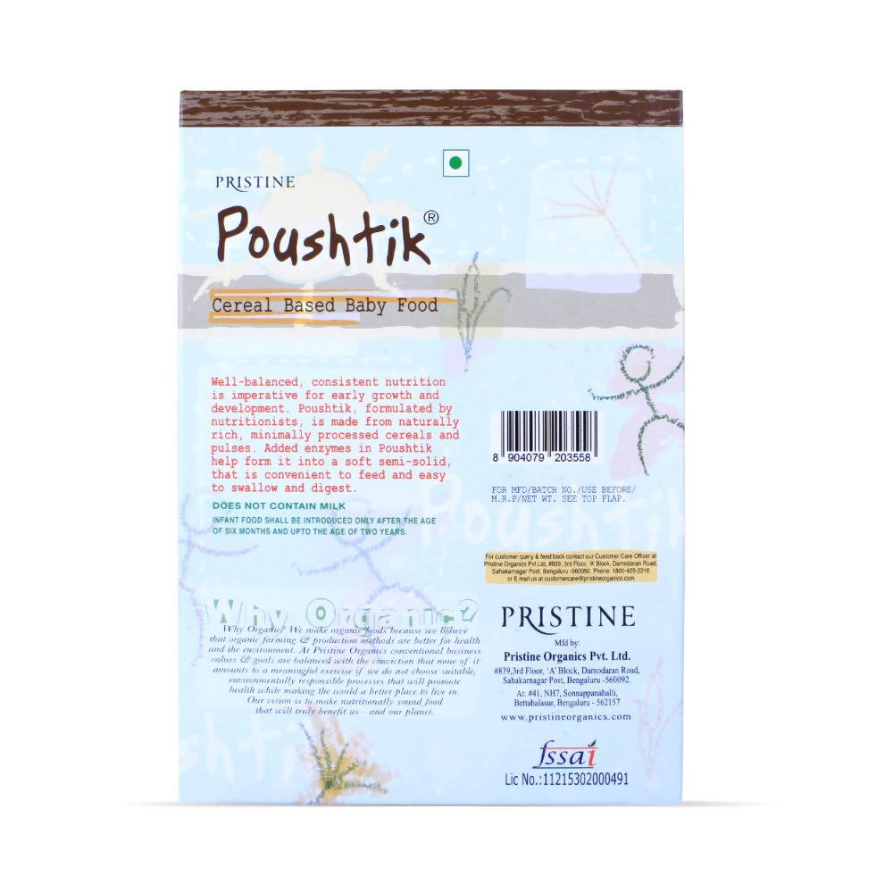 Pristine Poushtik Cereal Based Baby Food | Grocsy