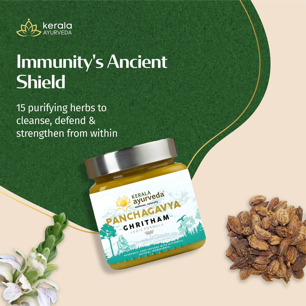 Kerala Ayurveda USA Panchagavya Ghee (Ghritham) | Grocsy