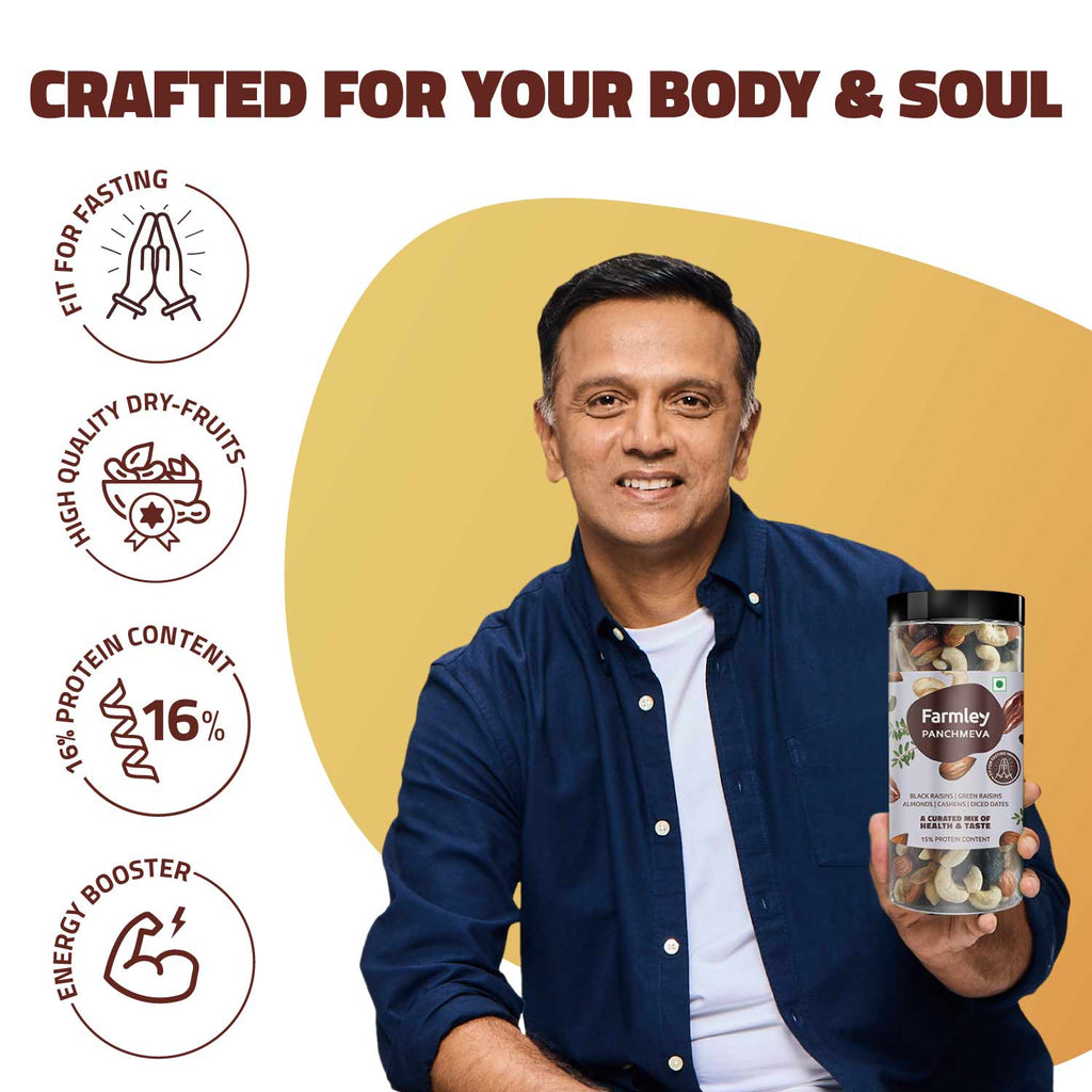 Farmley Panchmeva - Dry Fruits Mix | Grocsy