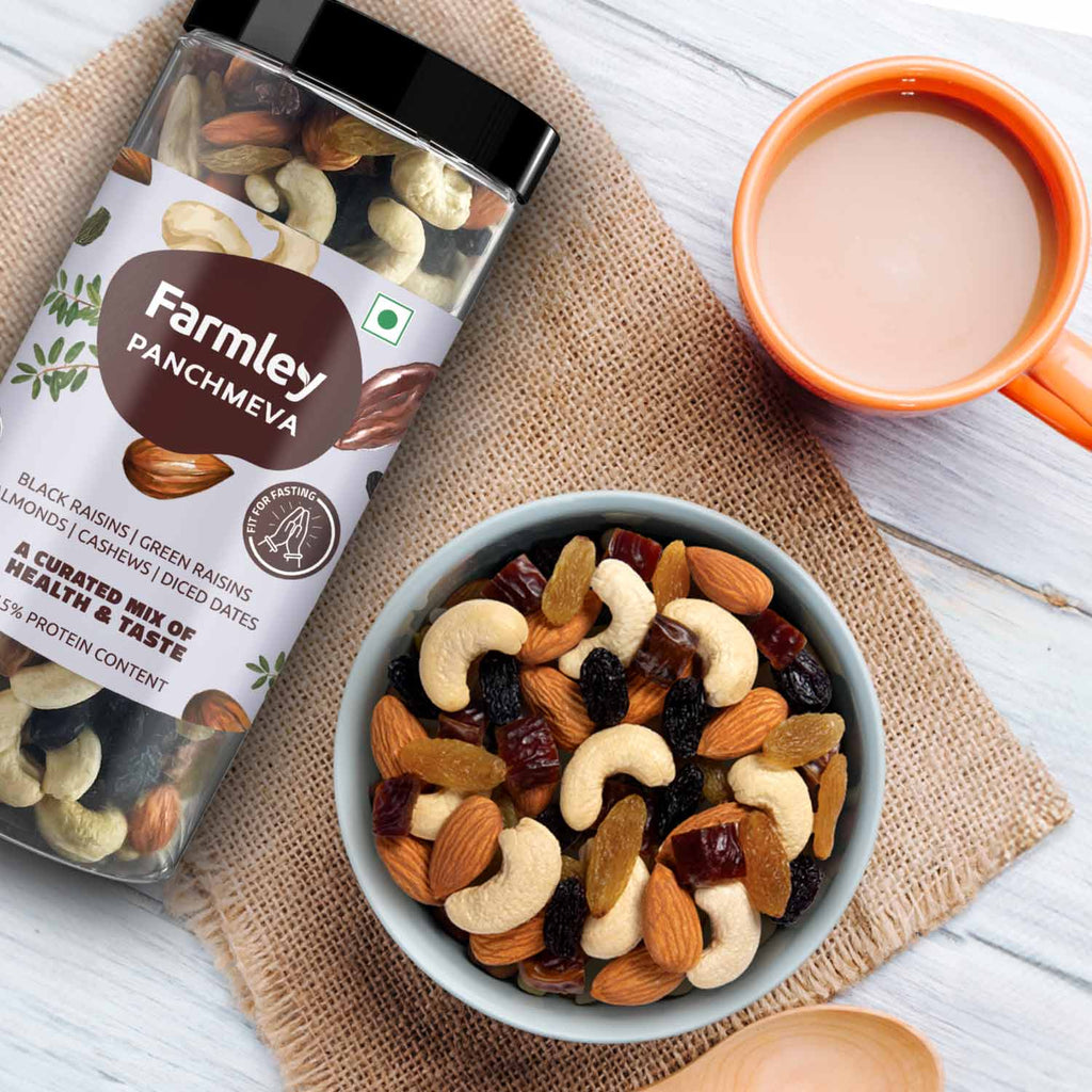 Farmley Panchmeva - Dry Fruits Mix | Grocsy