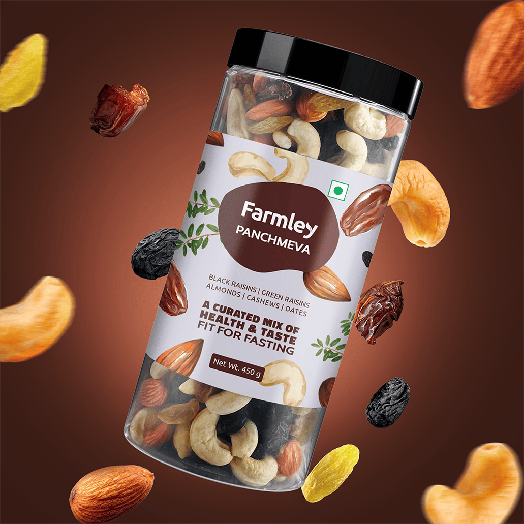 Farmley Panchmeva - Dry Fruits Mix | Grocsy