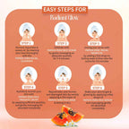 Ayouthveda Papaya Vera Facial Kit for glowing skin | Grocsy