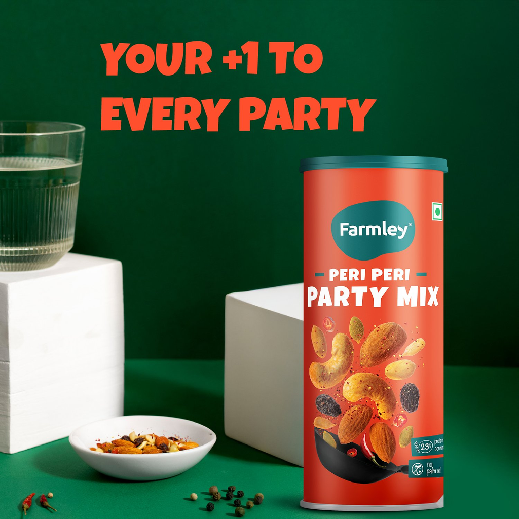 Farmley Peri Peri Snack Mix | Grocsy