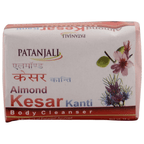 Patanjali Almond Kesar Kanti Body Cleanser Soap (75 gms) | Grocsy