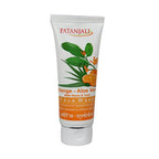 Patanjali Orange Aloevera Face Wash for Gentle Cleanser Removes Dirt Oil Refreshes Skin Natural Care for All Skin Types | Grocsy
