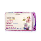 Patanjali Almond Kesar Kanti Body Cleanser Soap (75 gms) | Grocsy