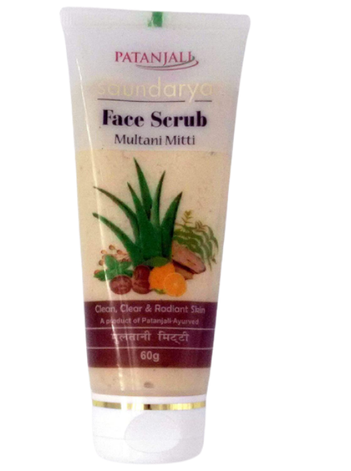 Patanjali Saundarya Multani Mitti Face Scrub | Grocsy