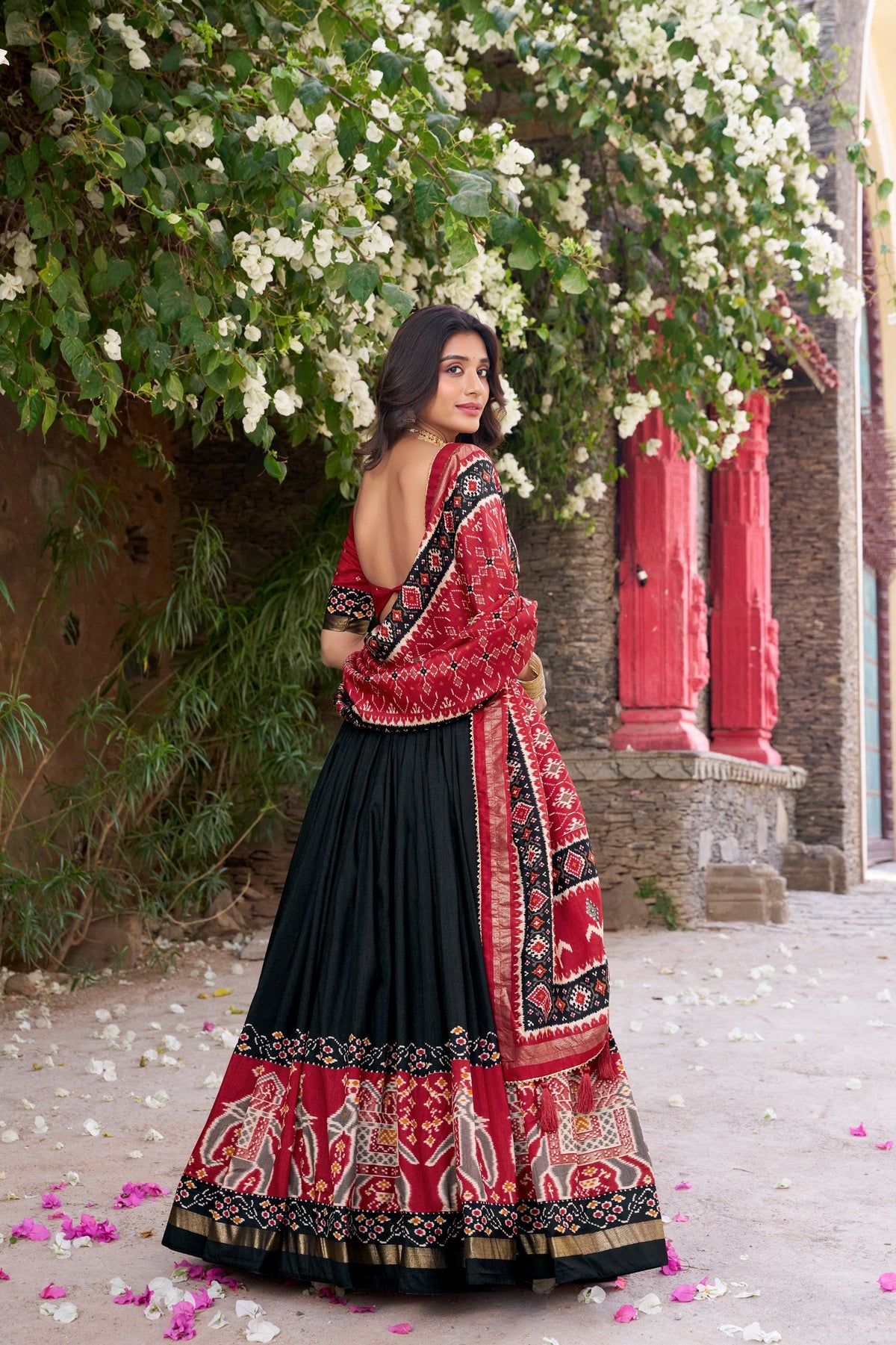 Lehenga Mart Designer Wedding Lehenga Choli For Women - Maroon | Grocsy