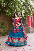 Lehenga Mart Designer Wedding Lehenga Choli For Women - Red | Grocsy