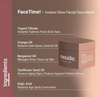 Neude The Glow Bomb Duo - Instant Face Mask And Sleeping Mask Combo | Grocsy