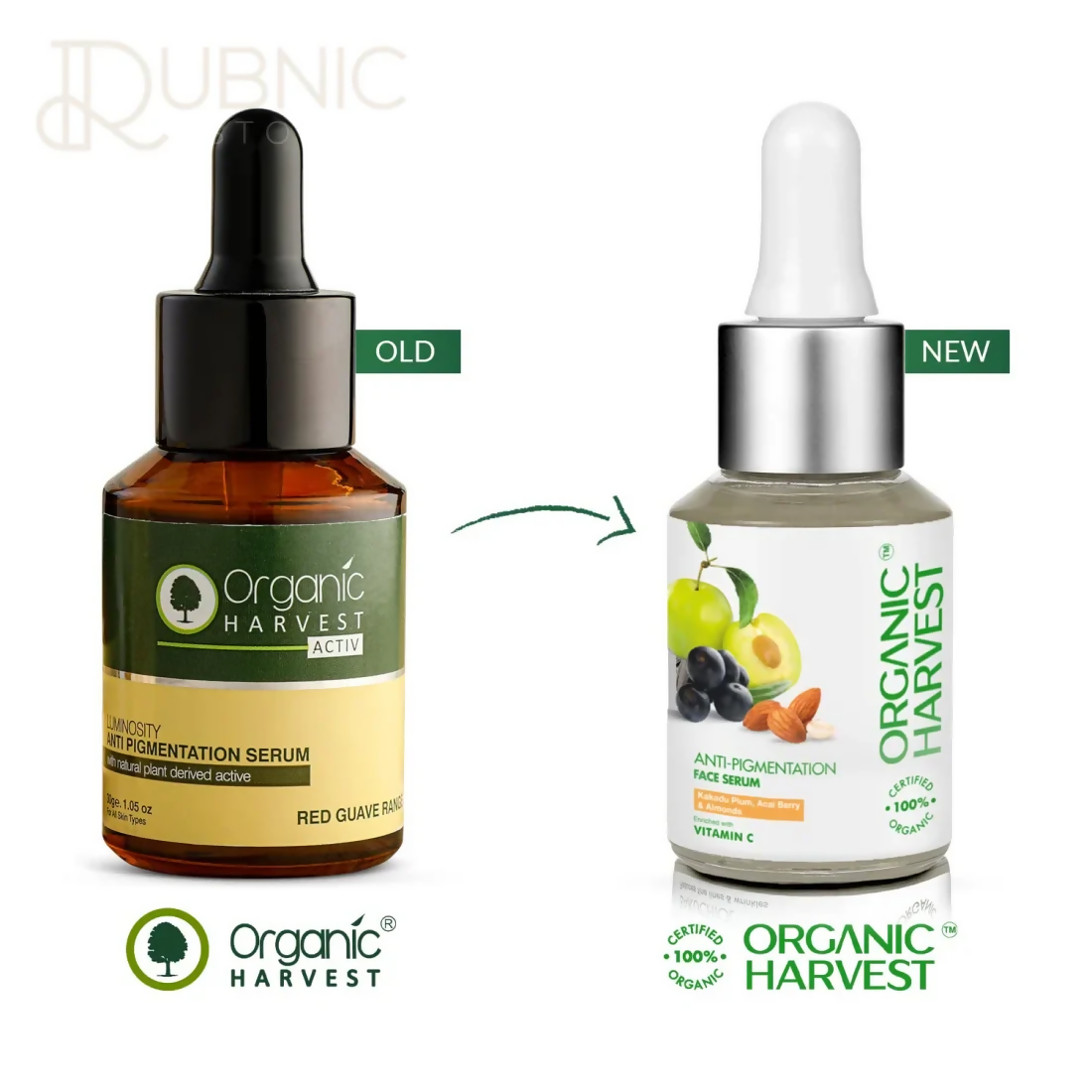 Organic Harvest Activ Luminosity Anti Pigmentation Serum | Grocsy