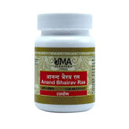 Uma Ayurveda Anand Bhairav Ras Tablets | Grocsy