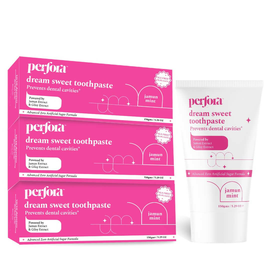 Perfora Dream Sweet Toothpaste - Jamun Mint | Grocsy