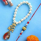 Folk Style Lumba Rakhi Set & Silk Chocolates | Grocsy