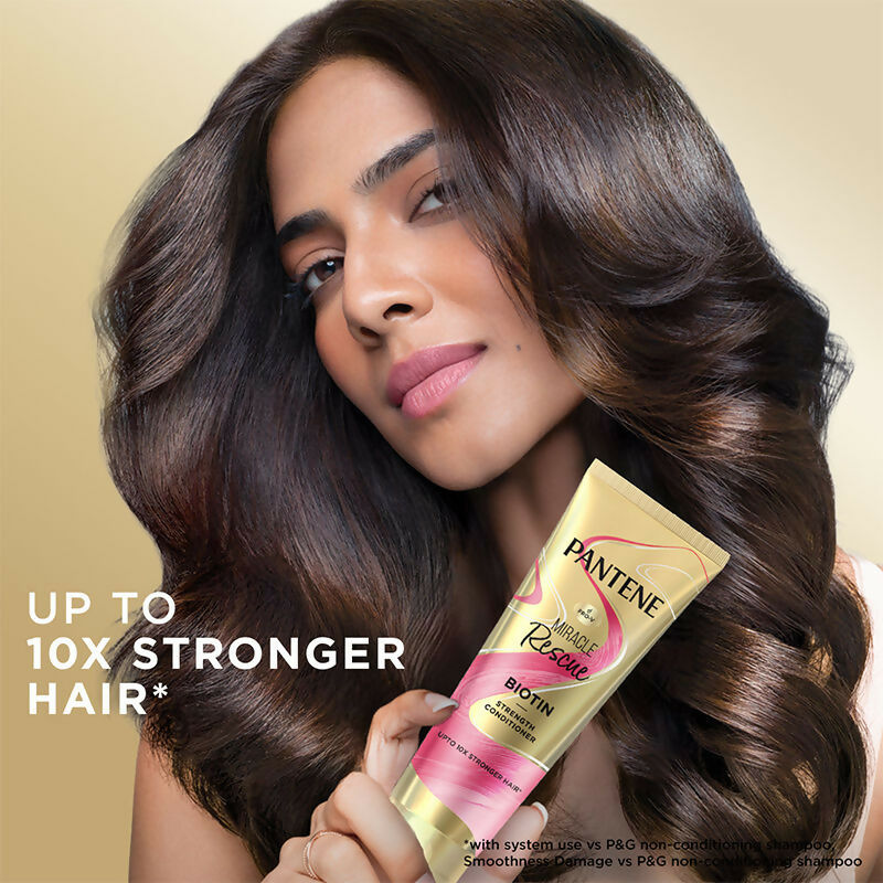 Pantene Miracle Rescue Biotin Strength Conditioner | Grocsy