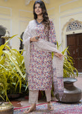 Vegaa Fashion Cream Cotton Kota Checks Salwar Suit | Grocsy