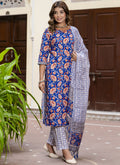Vegaa Fashion Light-Purple Cotton Kota Checks Salwar Suit | Grocsy