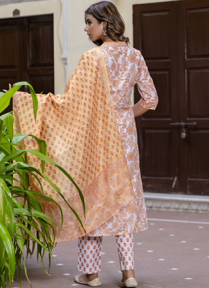 Vegaa Fashion Light-Sky Blue Cotton Kota Checks Salwar Suit | Grocsy
