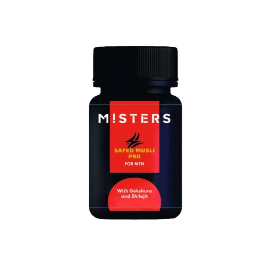 Misters Safed Musli Pro Capsules for Men | Grocsy