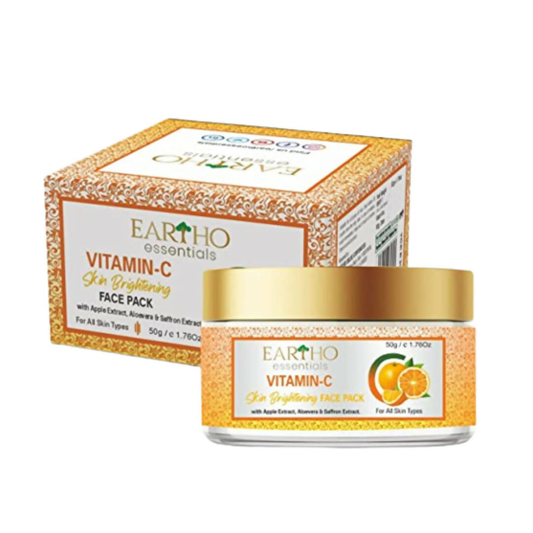 Eartho Essentials Vitamin C Skin Brightening Face Pack | Grocsy