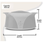 Milton New Imperial 1000 Casserole For Roti/Chapati - Purple Color | Grocsy