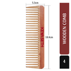 Keya Seth Neem Wooden Comb Wide Tooth | Grocsy