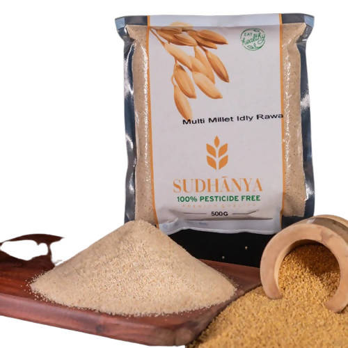 Sudhanya Organic Multi Millet Idly Rawa | Grocsy