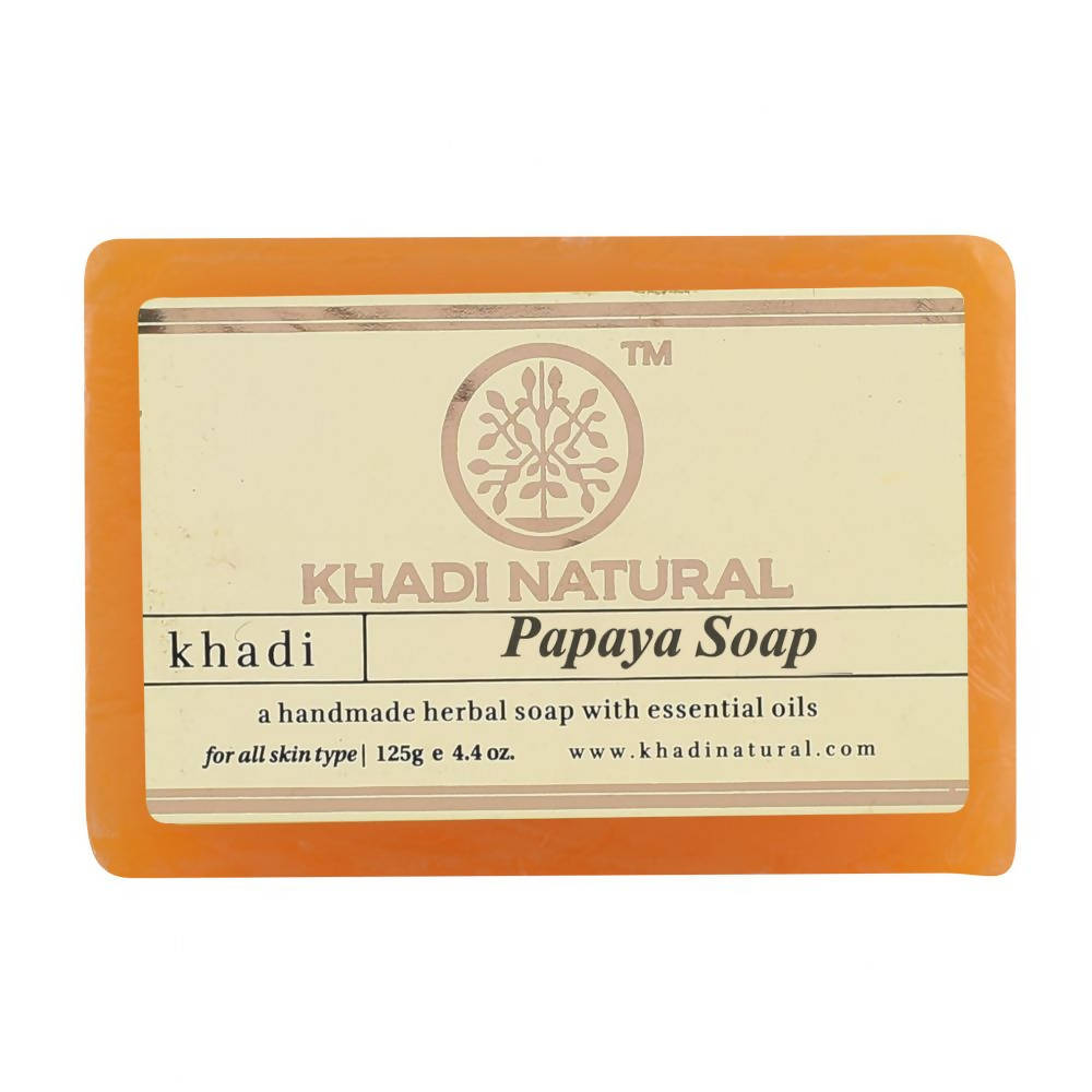 Khadi Natural Papaya Soap | Grocsy