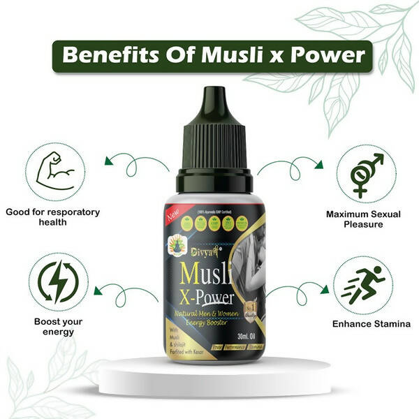 Divya Shree Musli X-Power Oil | Grocsy