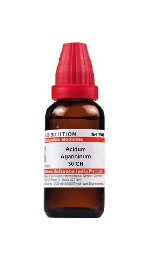 Dr. Willmar Schwabe India Acidum Agaricinum Dilution | Grocsy