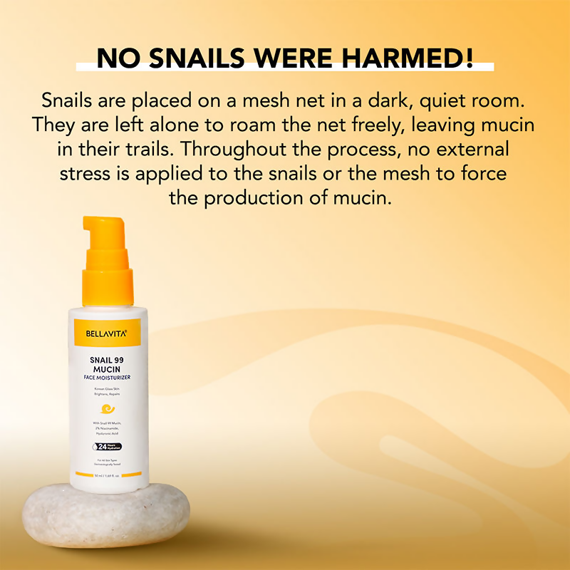 Bella Vita Organic Snail 99 Mucin Face Moisturizer | Grocsy